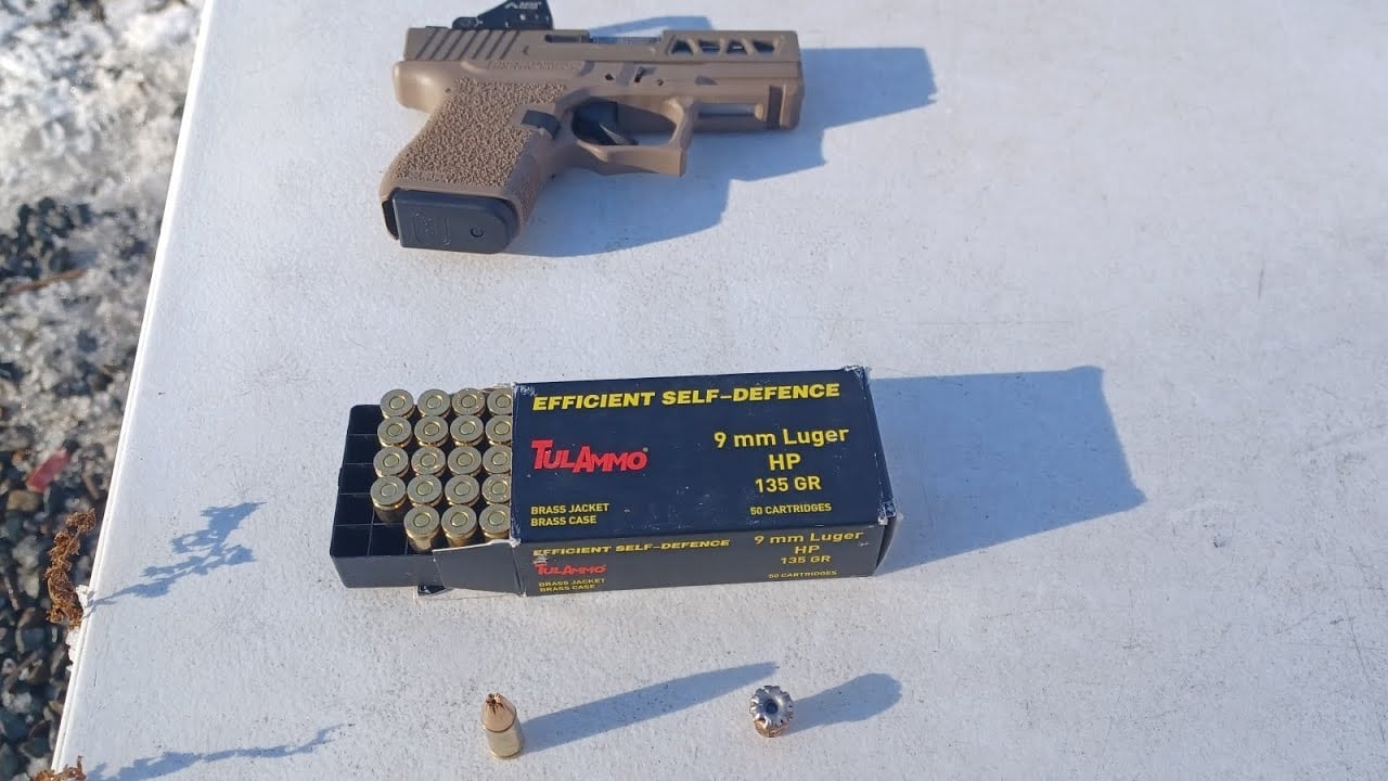 Tula Hollow Point 135 gr Expansion and Cycling Test
