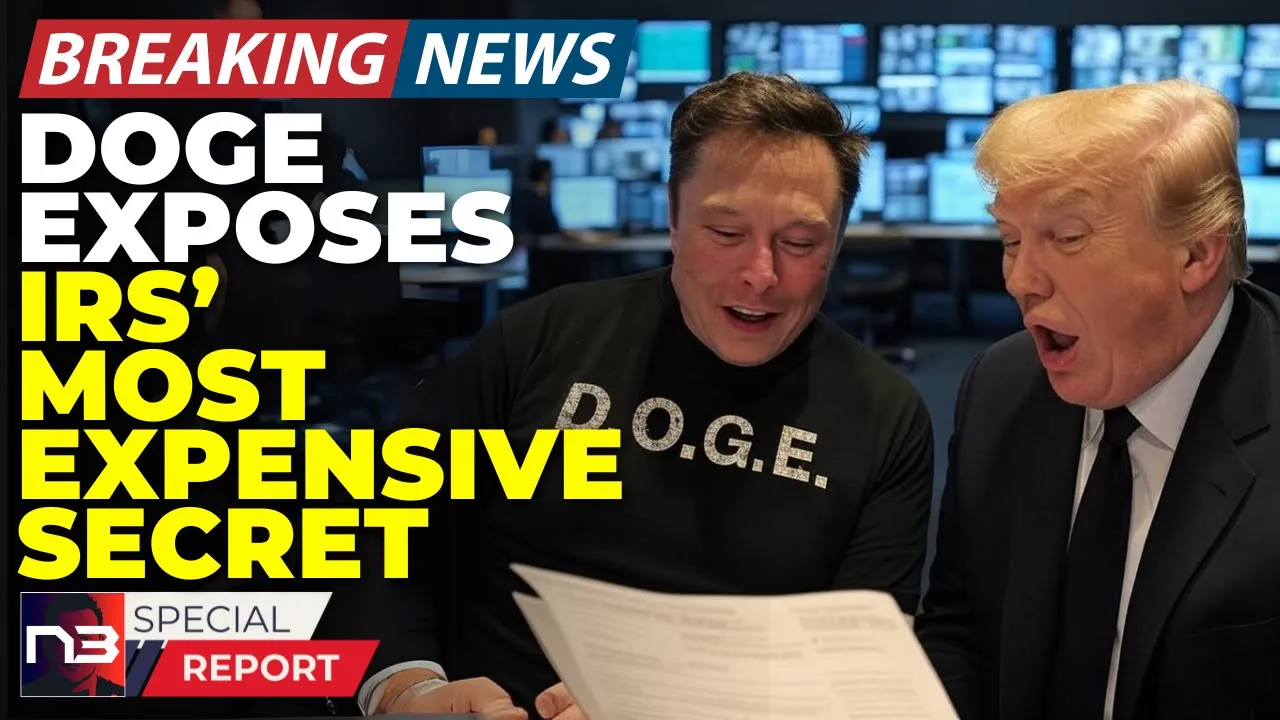 🚨BREAKING: Musk's Team Uncovers "The Most Expensive Button" That Left IRS Officials Speechless🚨