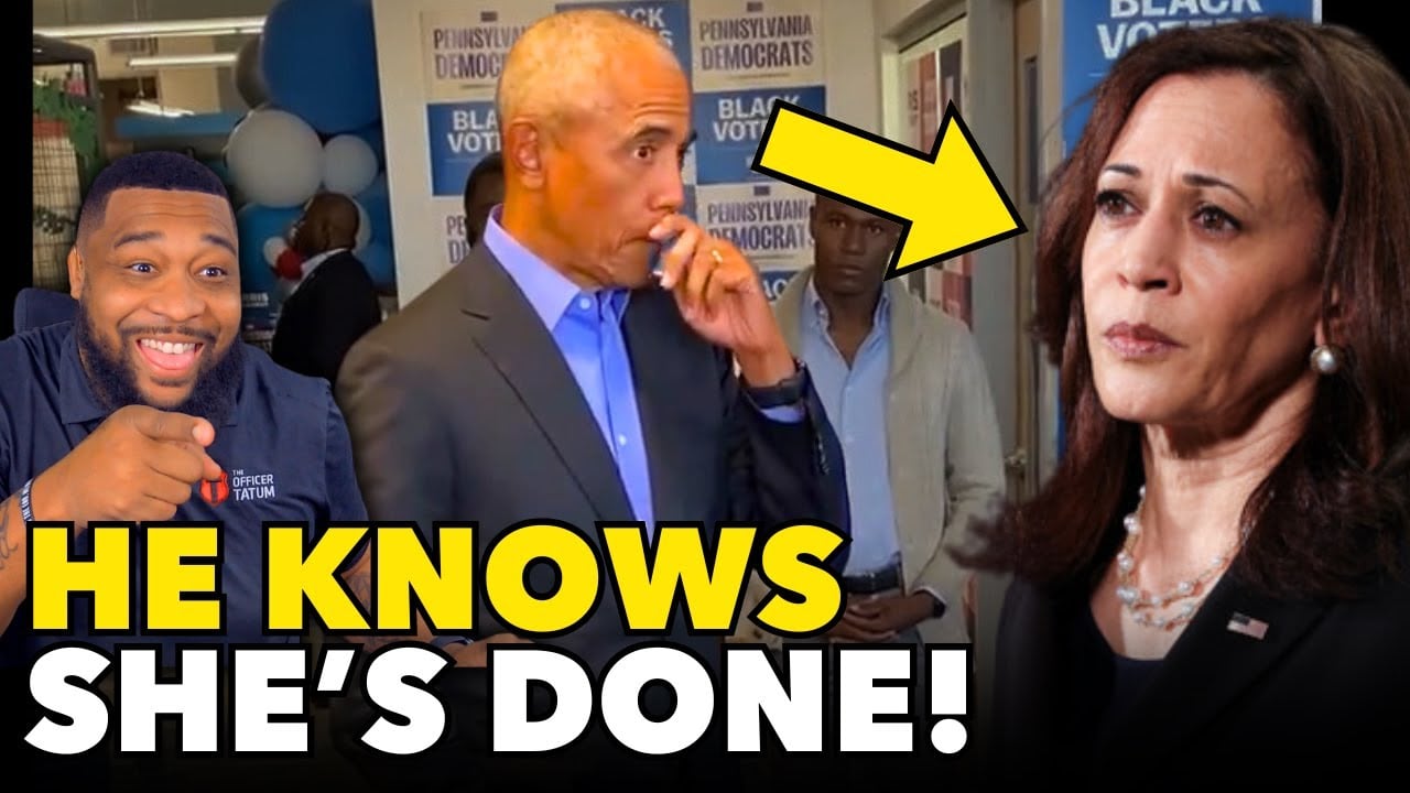 BOOM! Obama PANICS After Black Men ABANDON Kamala Harris And SUPPORT TRUMP