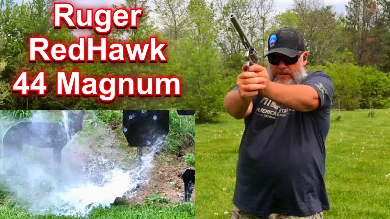 Ruger RedHawk 44 Magnum with a 7.5” Barrel - First Range Day with This Hand Cannon