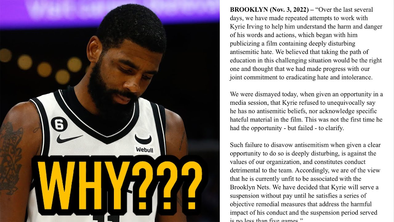 RuinedLeon - Kyrie Irving Was Wrongfully Suspended For Having An Opinion People Didn't Like