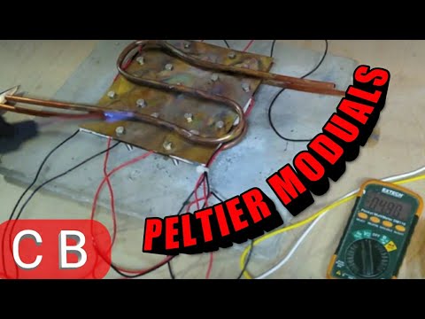 How to Make a Solid State Steam Power Plant with Peltier Moduals