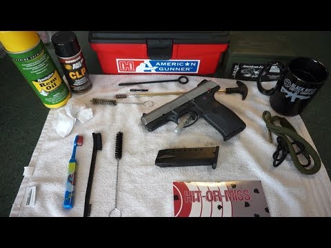 How to clean the Ruger SR40