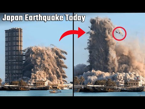 Japan Earthquake Today | Strong earthquake scares Japan! 6.6 magnitude earthquake