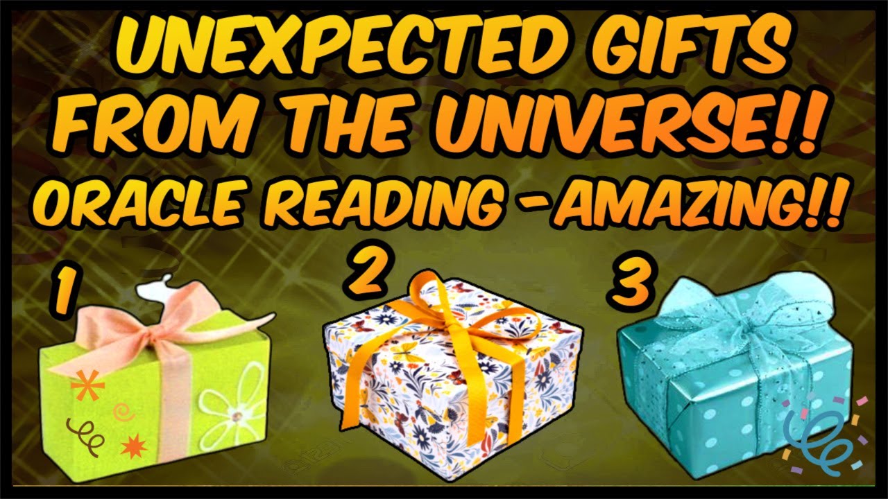 Unexpected Gifts From The Universe ✨🎁✨🎁 Weekly Oracle Card Reading 😍😱🤩🤑