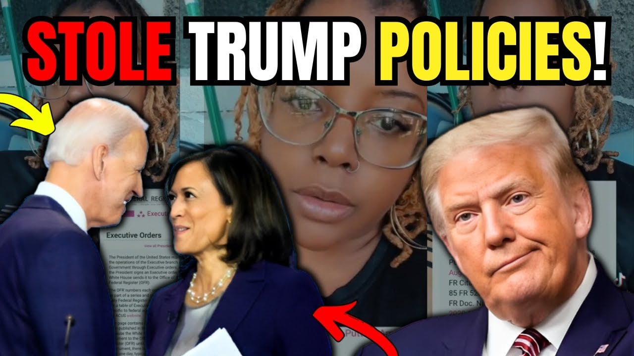 NOT ONLY KAMALA! Biden Stole ALL Trump Policies!