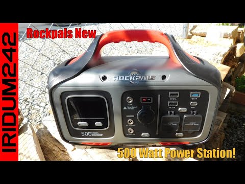 The New ROCKPALS 500W Portable Power Station