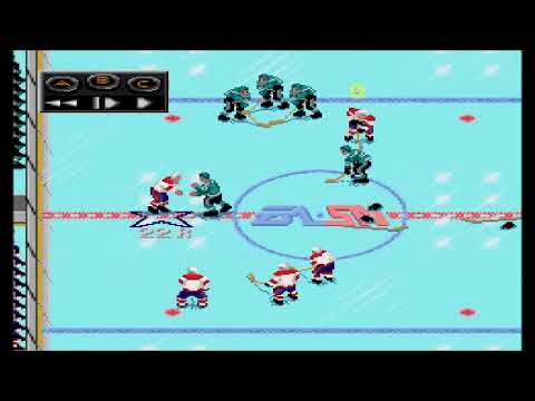 NHLPA '93 - Broken Glass & Bloody Fight