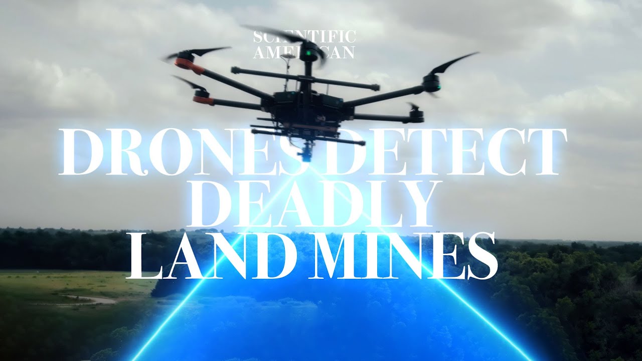 These researchers are using drones and machine learning to detect land mines--and save lives