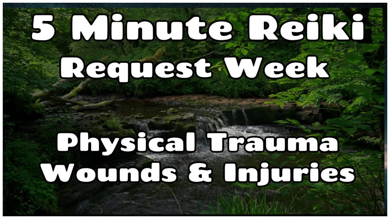 Reiki✨Pysical Trauma - Wounds & Injury / 5 Minute Session / Healing Hands Series✋🤍🤚