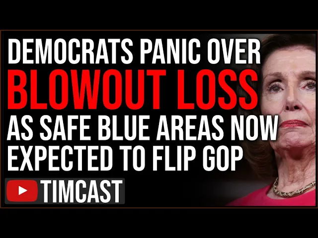 Democrats PANIC, Biden Campaigns In BLUE Areas Fearing Midterm Red Wave Is WORSE Than They Thought