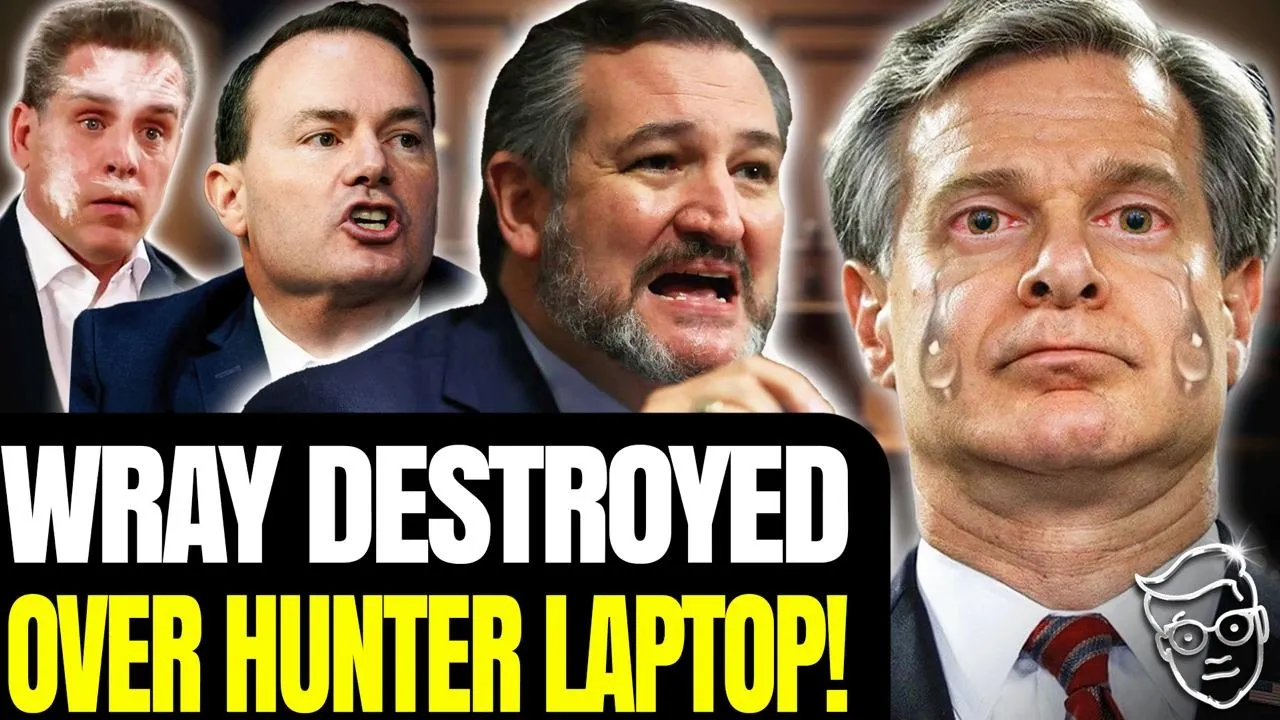 FBI Director in PANIC As Ted Cruz RIPS OPEN Hunter's Laptop: 'It's REAL! You RIGGED the Election!'
