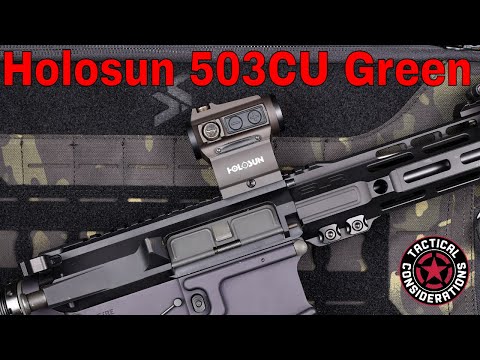Holosun 503 Green Best Solar Powered Budget Optic