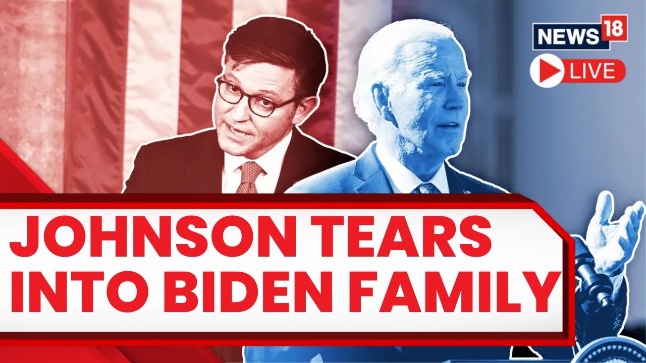 U.S. House Speaker Mike Johnson's Big Claims Against The Biden Administration | U.S. News LIVE N18L