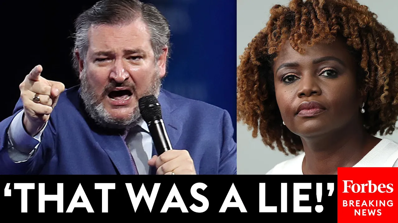 BREAKING NEWS: Ted Cruz Accuses Karine Jean-Pierre Of 'Telling A Lie On Behalf Of The President'