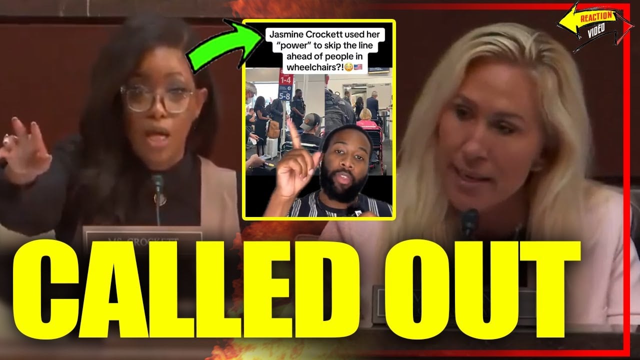 Marjorie Taylor Greene EMBARRASSED Jasmine Crockett in Heated Exchange - Democrats CALLED OUT