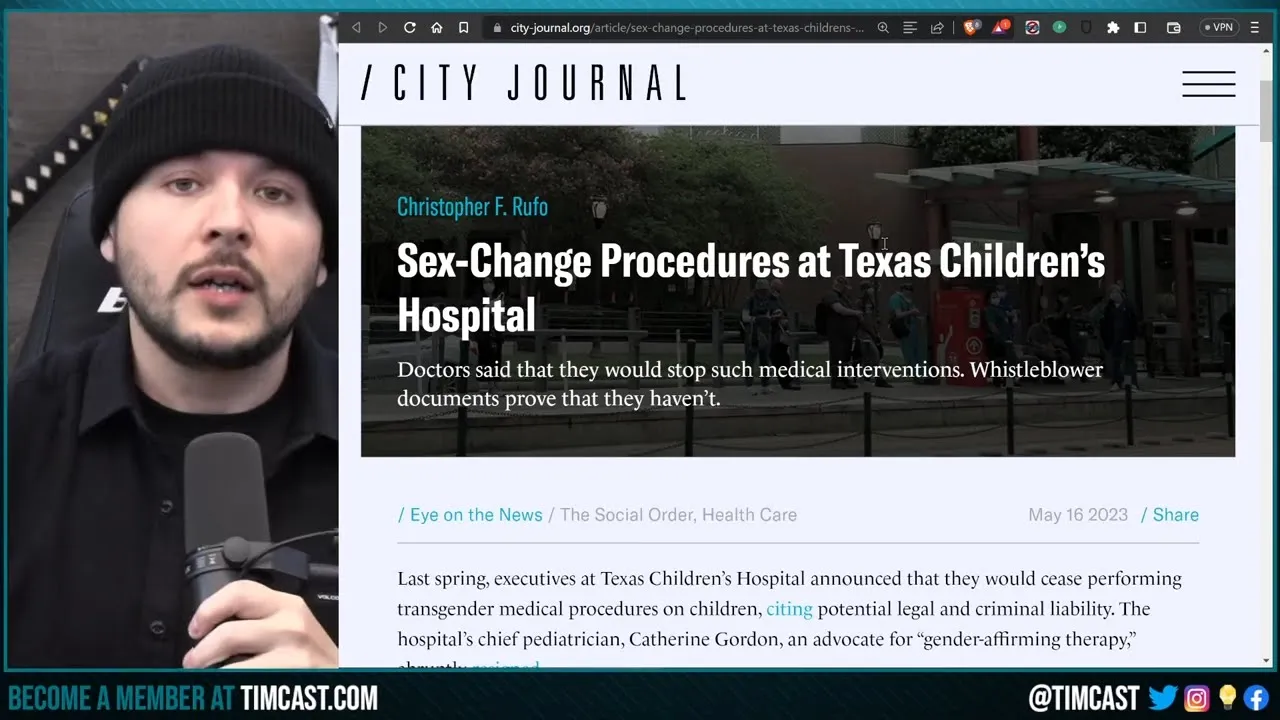 LEAKED DOCUMENTS PROVE Hospital Performing Child Trans Surgeries, Leftists PURGE Evidence In Panic