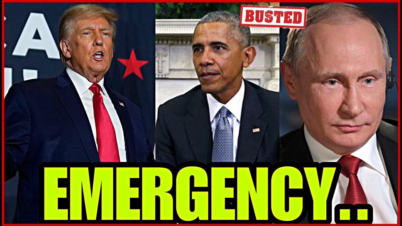 WHOAA!! TRUMP DROPS EMERGENCY EVIDENCE ABOUT OBAMA & PUTIN LIVE ON STAGE..