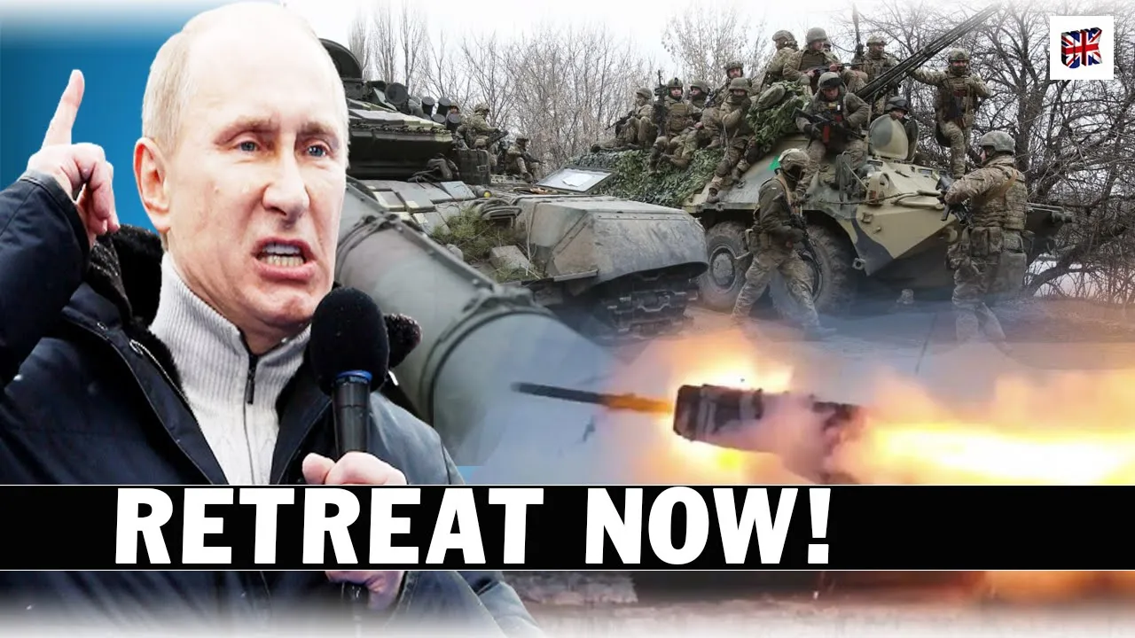 Victory for Ukraine: Russian troops humiliatingly withdraw before Ukraine's counterattack
