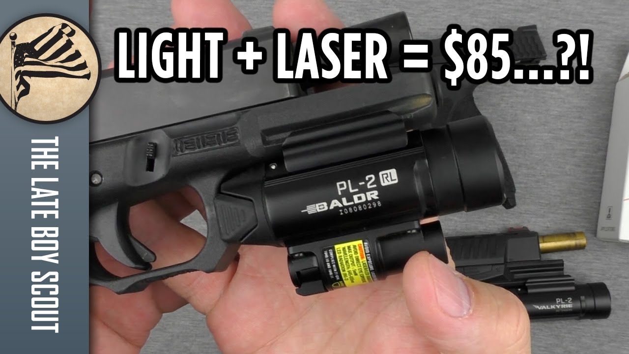 Flash Sale, $85 Light-Laser Combo! Olight PL-2RL Baldr