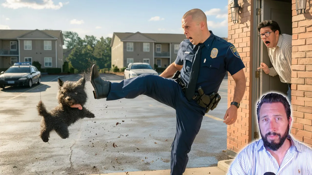 Cop KICKS Dog | Caught on DoorBell Video | Does your Family Pet have Rights?