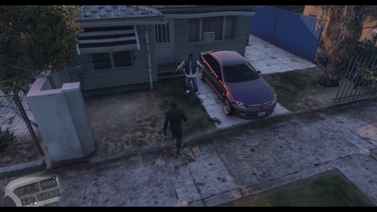 GTA 5 Mission: Ballas To The Wall