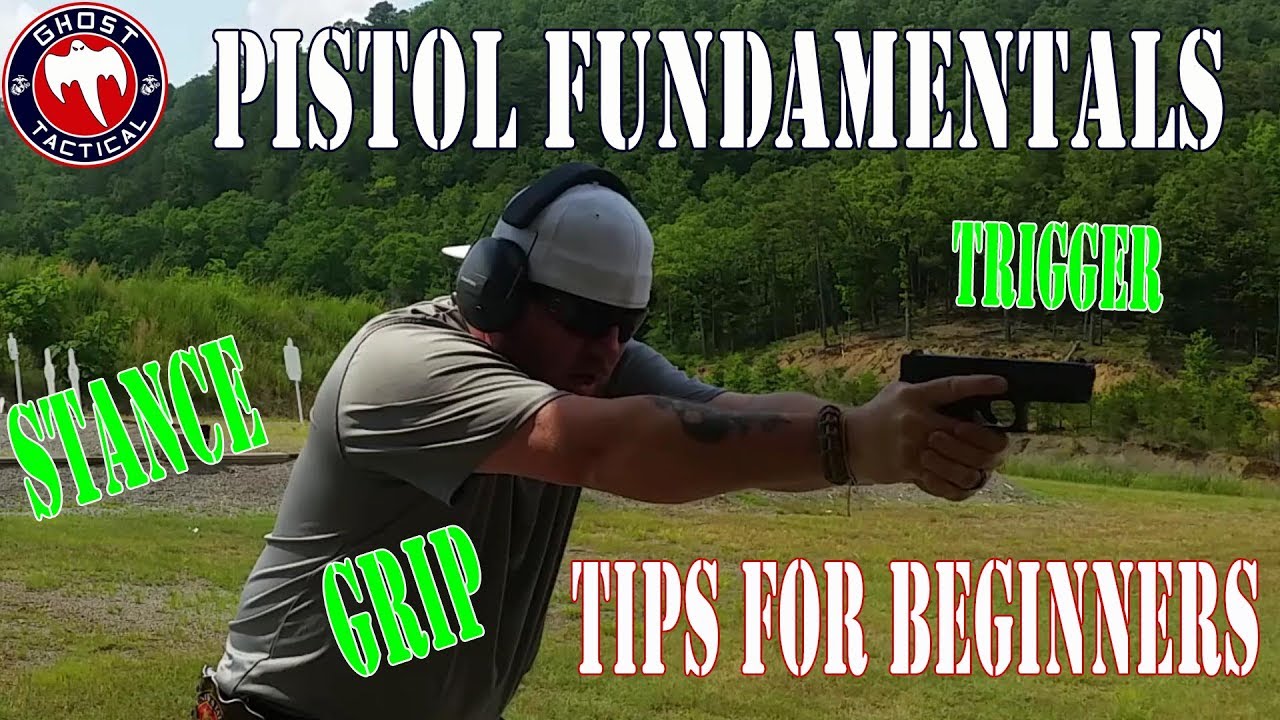 Beginners Guide to Shooting a Pistol:  Basic Fundamentals:  Range Lessons with Ghost