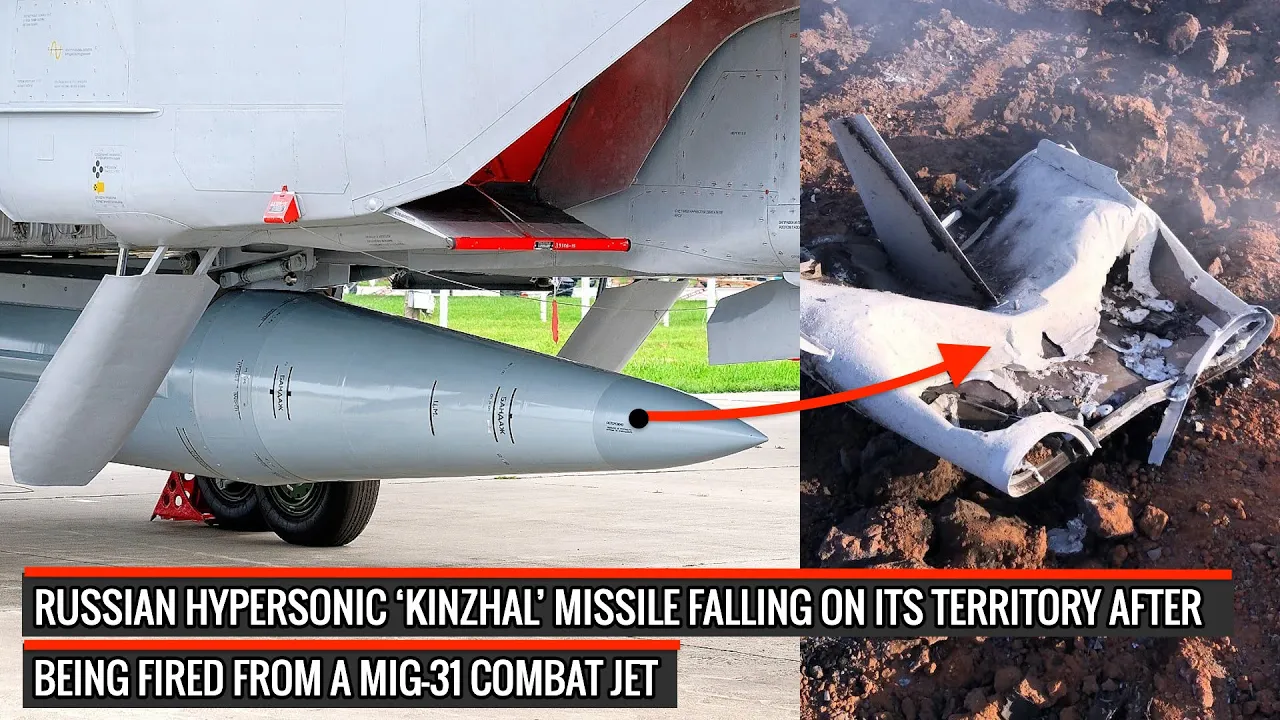 Kinzhal - Missile Putin personally unveiled fails big time !