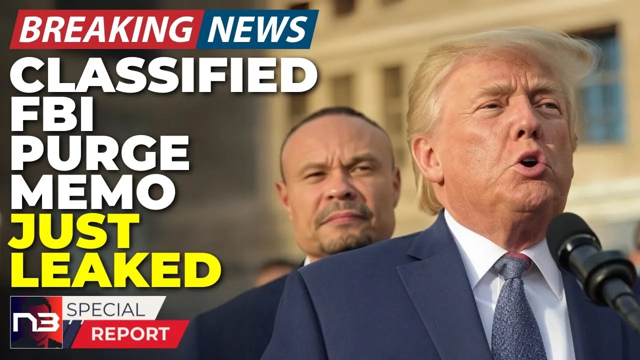 BOOOM!!!!! Classified DOJ Memo Leaked! FBI Agents Clearing Desks As Major Purge Begins!🚨