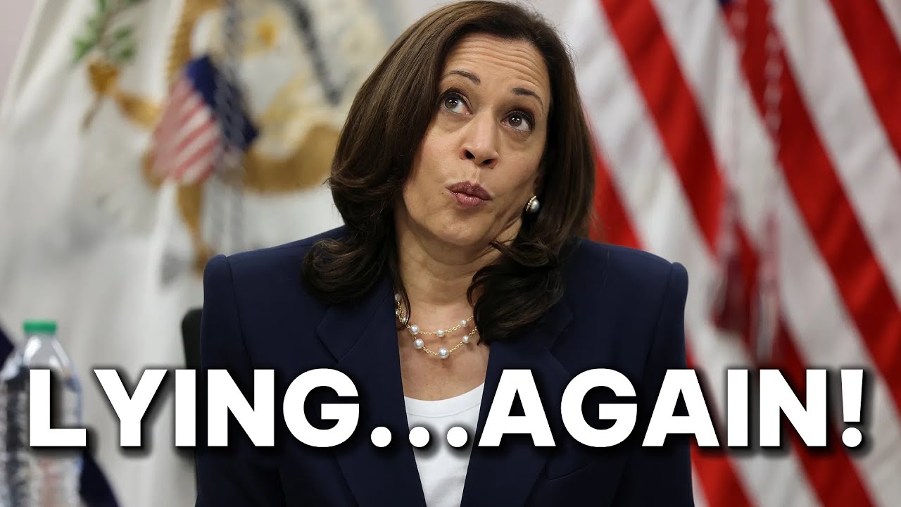 MUST WATCH: Absolute PROOF Kamala Harris Is A Lying Phony!!