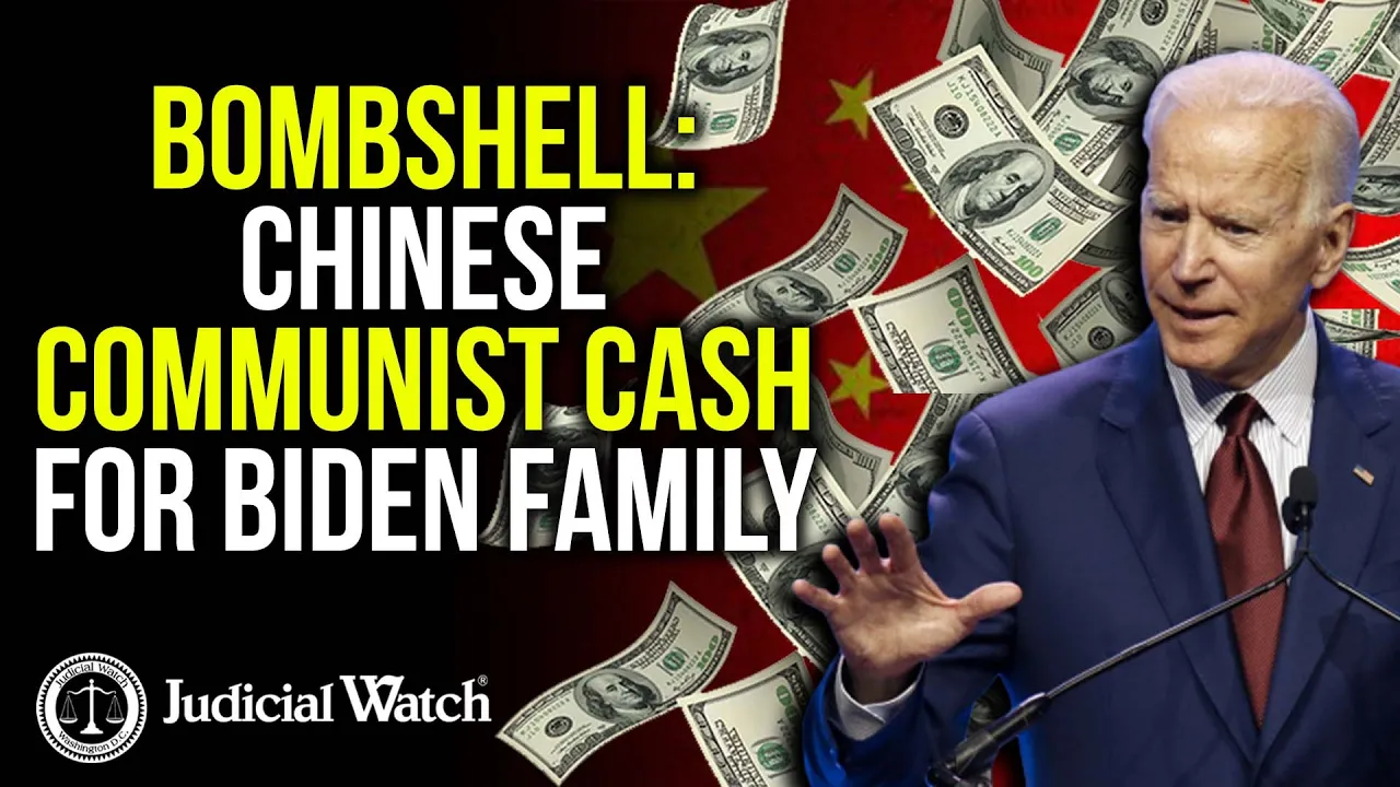 BOMBSHELL: Chinese Communist Cash for Biden Family