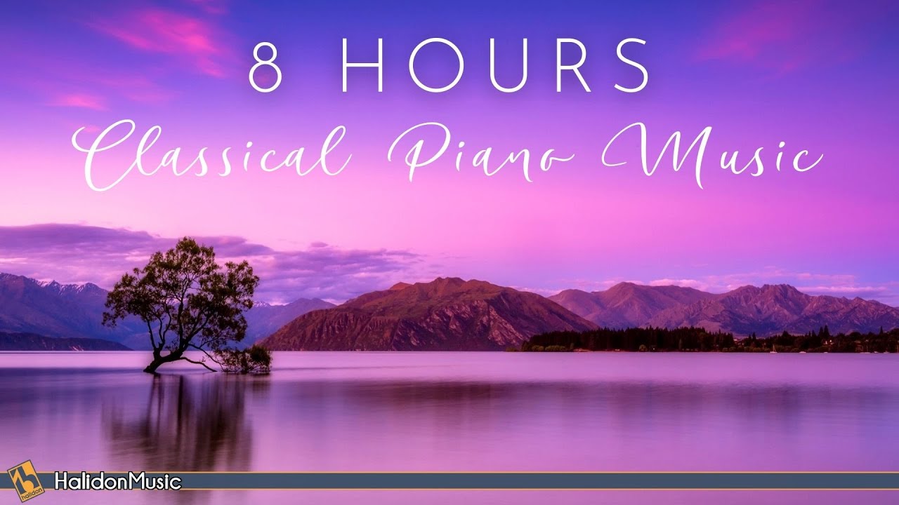 8 Hours Classical Piano Music | Chopin, Debussy, Mozart, Bach...