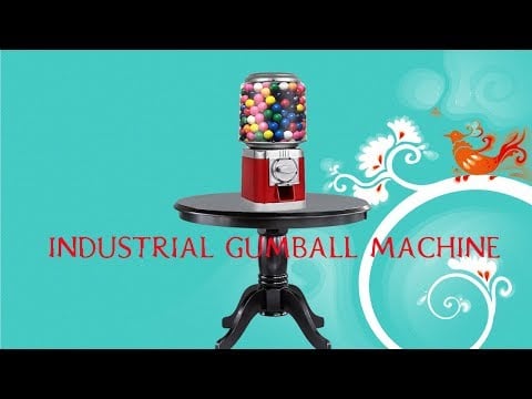 Candy Gumball Vending Machine Unboxing