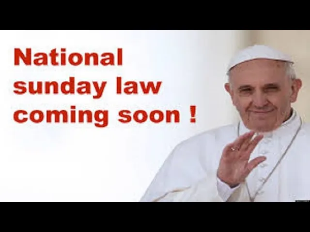 Mark of the beast: Vatican's Sunday law will be enforced soon! (27)
