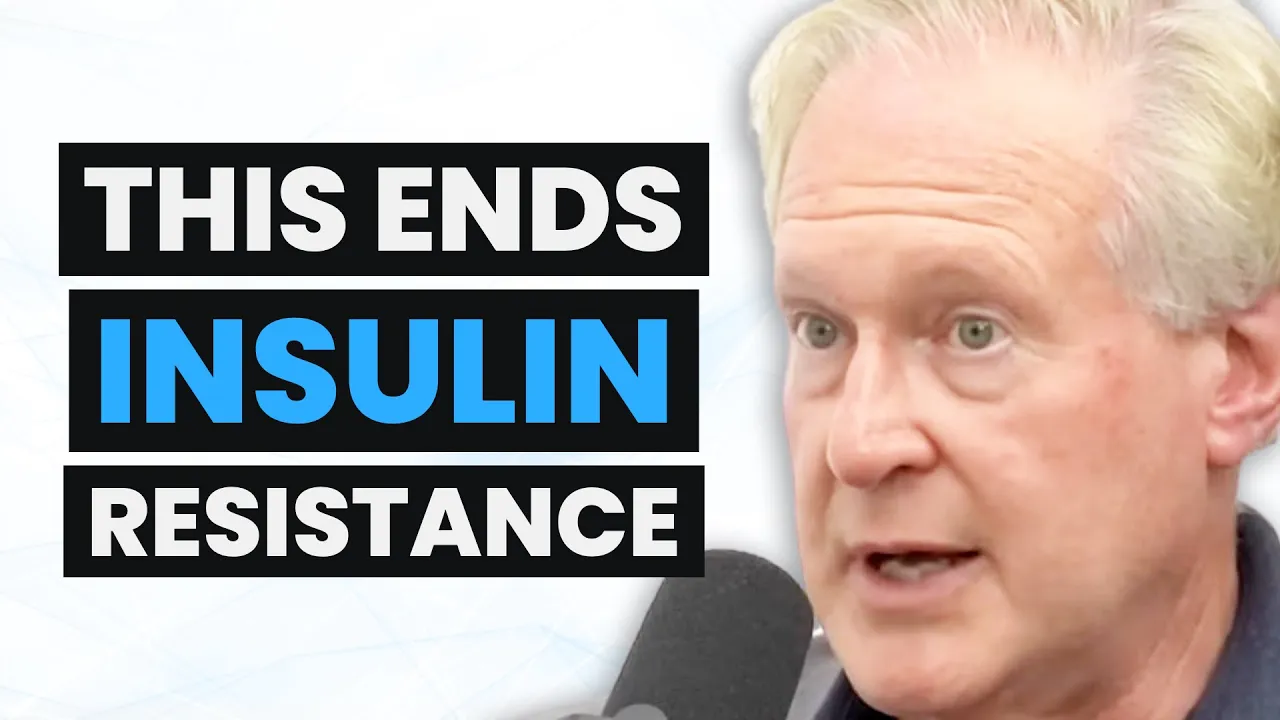 The REAL Cause of Insulin Resistance & How to FIX IT! | Dr. Robert Lustig