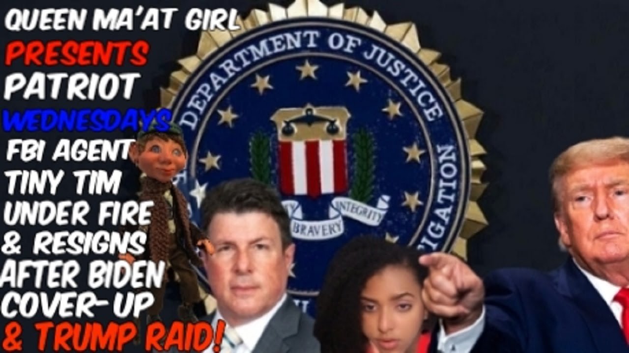 Queen Ma'at Girl Presents Patriot Wednesdays: FBI Agent Tiny Tim Under Fire, & Resigns!!!