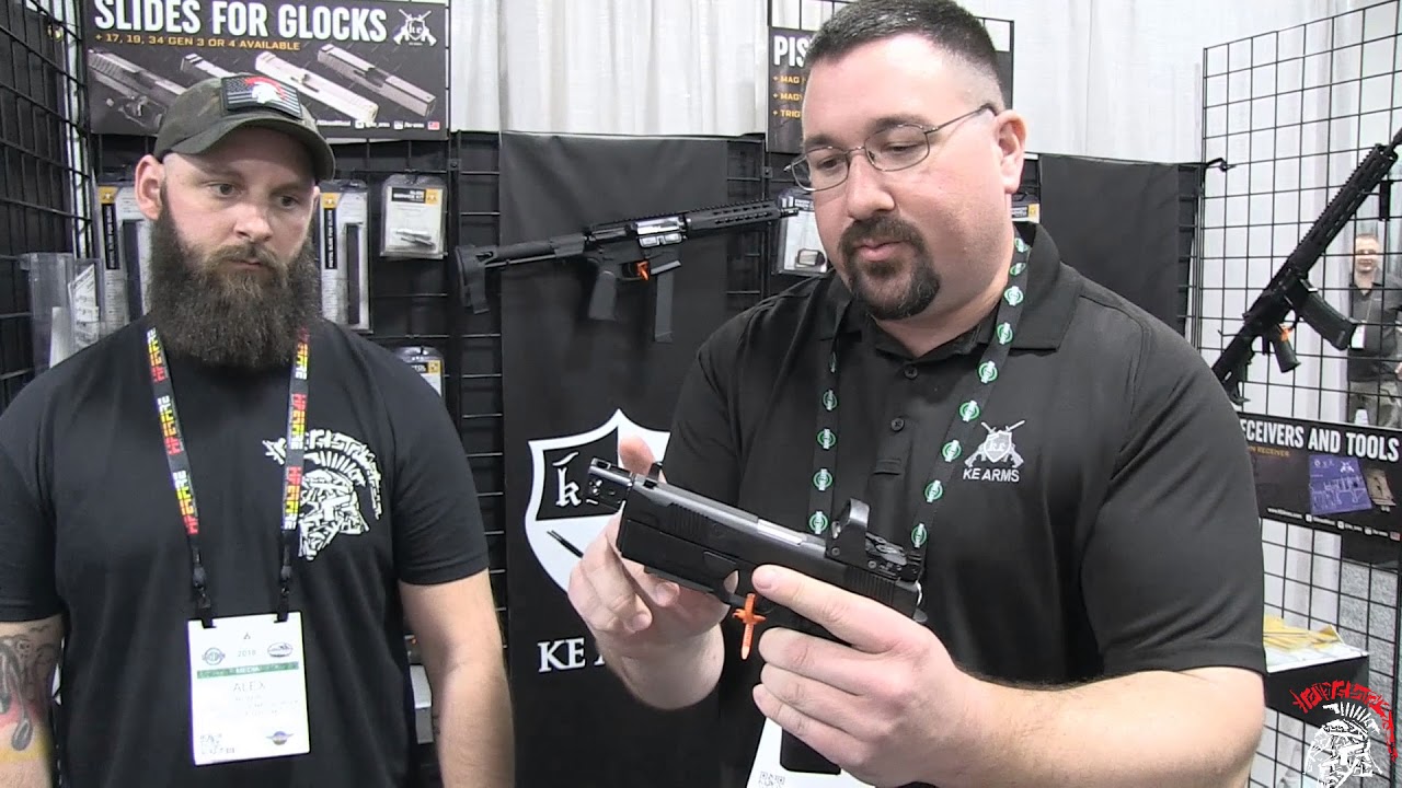 Ke Arms, Huson RMR Cut, Glock Mag Wells Shot Show 2018