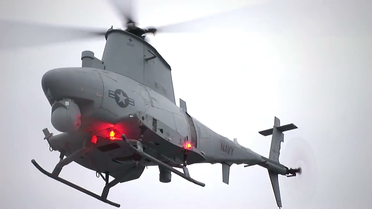 Hellfire Missiles and Viper Strike Laser Weapons - The MQ-8 Helicopter