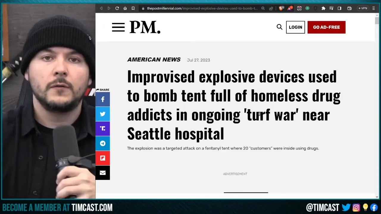 INSANE Gang War Erupts in Seattle, Explosions And Shootout As Democrat Policies DESTROYS Cities