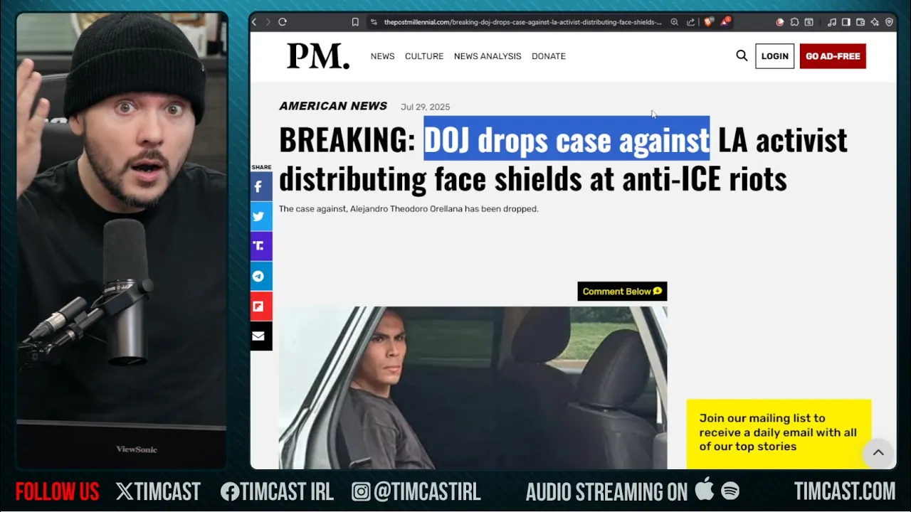 CA GOES ROGUE, Liberals REFUSE TO INDICT LA Rioters, Juries AID Extremists Against ICE | Tim Pool
