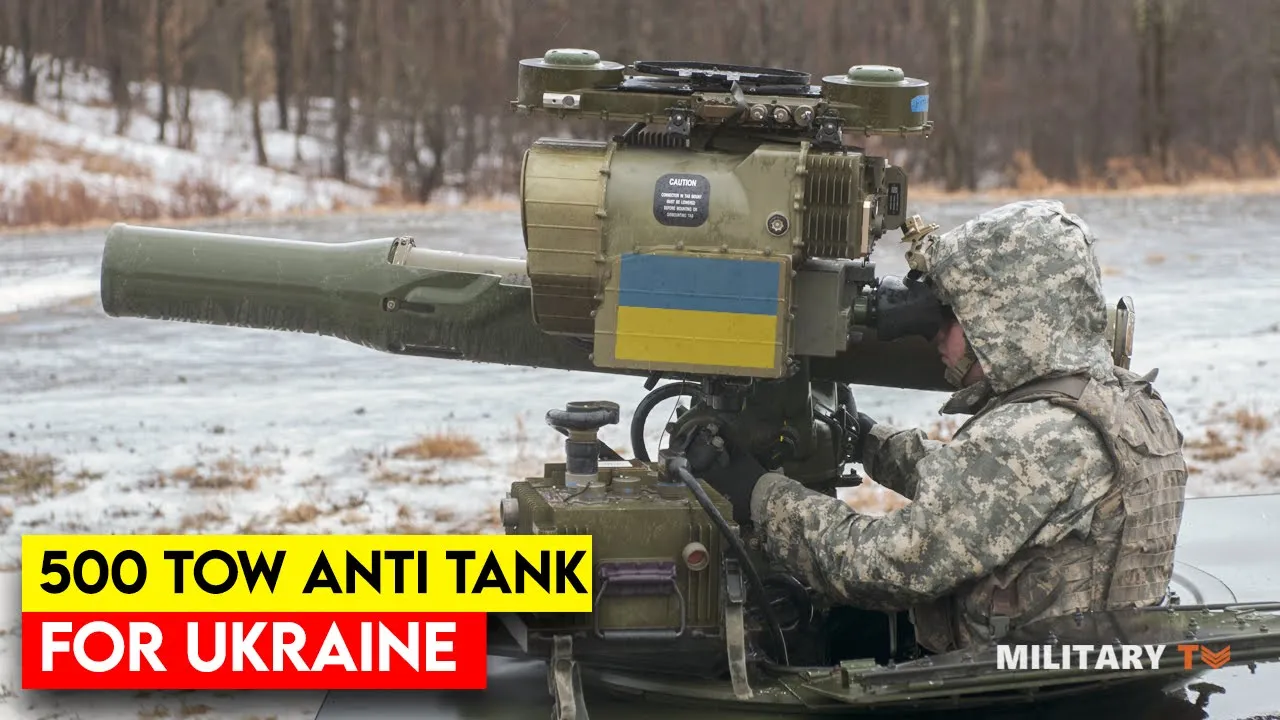 U.S. Send 500 TOW Anti Tank To Ukraine I How Good is TOW Missile Destroy a Tank