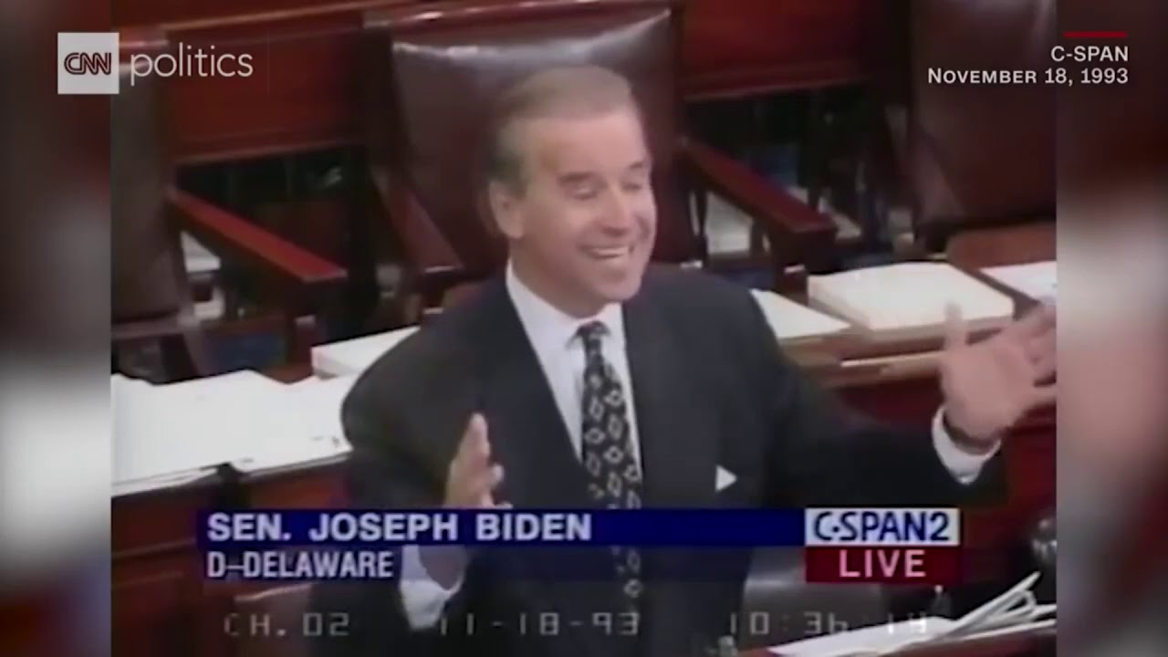 Biden talking about black kids from broken homes in the 90s