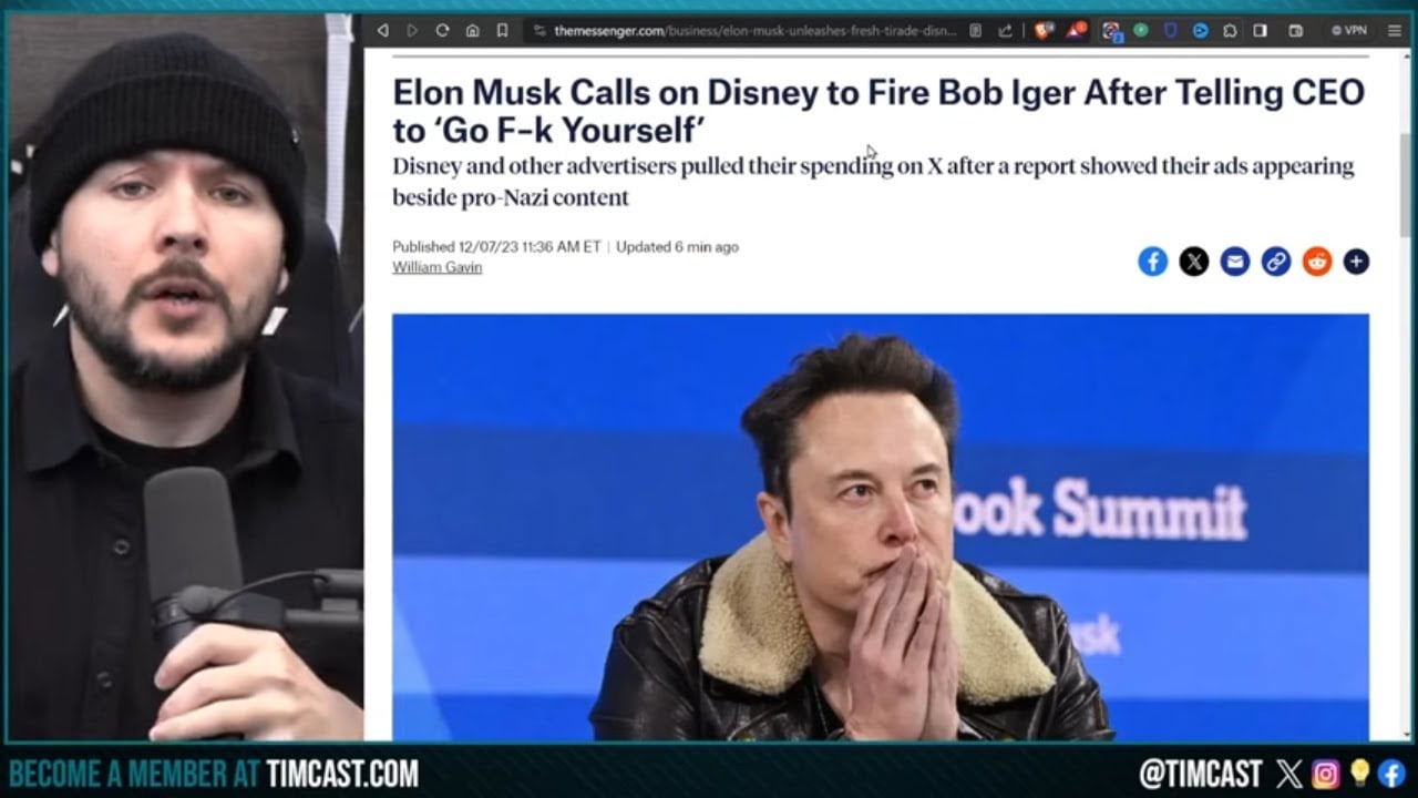 Elon Musk GOES NUCLEAR Against Disney After Report Shows Meta Runs CHILD ABUSE And Disney Advertises