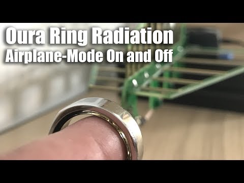 Oura Ring - RF Radiation exposure Airplane-Mode on and off