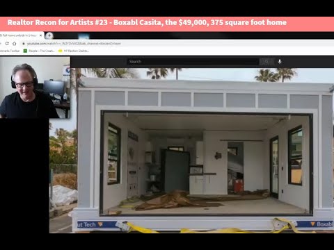Realtor Recon for Artists #23   Boxabl Casita, the $49,000, 375 square foot home