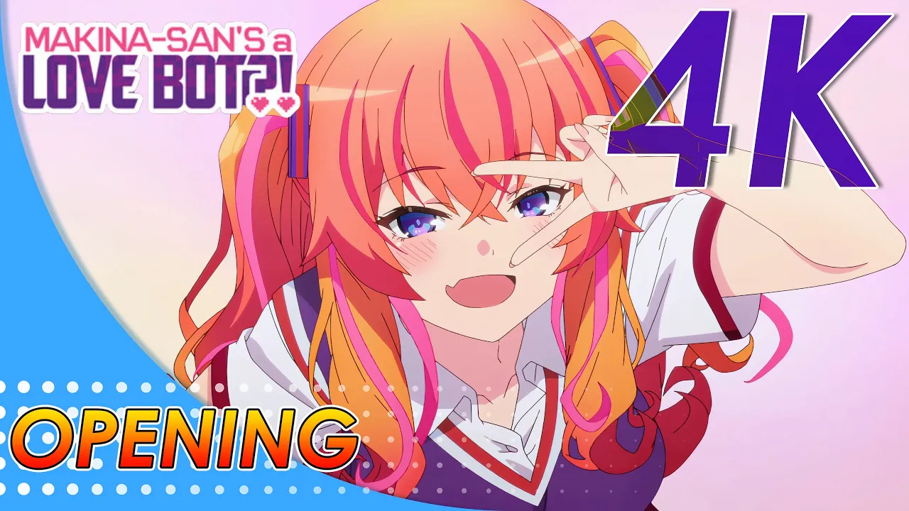 Kakushite! Makina-san!! Opening | Creditless | 4K 60FPS |