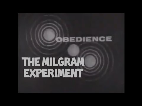 The Milgram experiment.