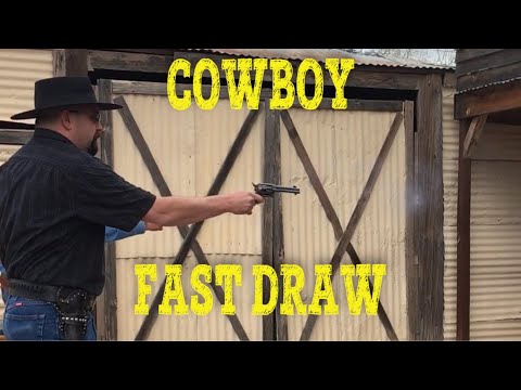 Cowboy Fast Draw (My First Time)