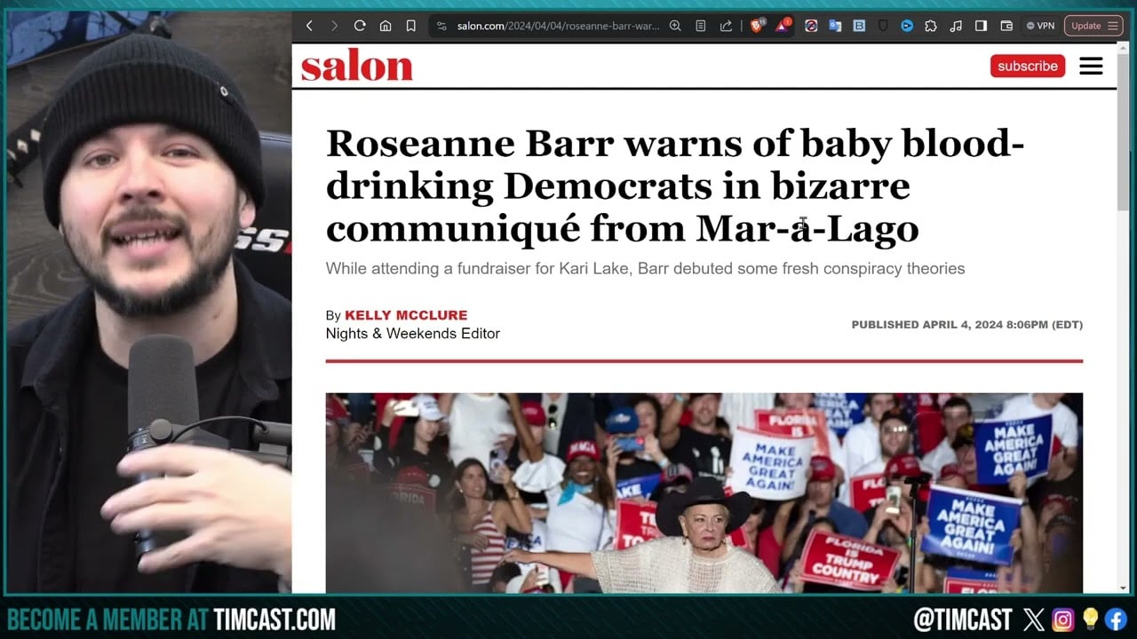 Jimmy Kimmel MOCKS Roseanne For Saying DROP OUT OF COLLEGE, And Also That Democrats Worship Satan