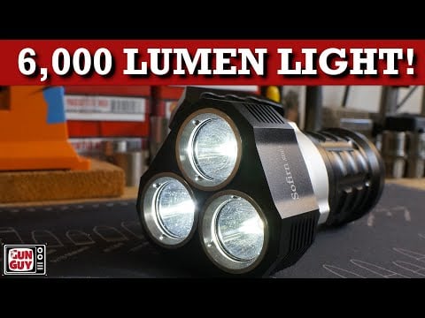 A 6000 Lumen Flashlight! Wow!